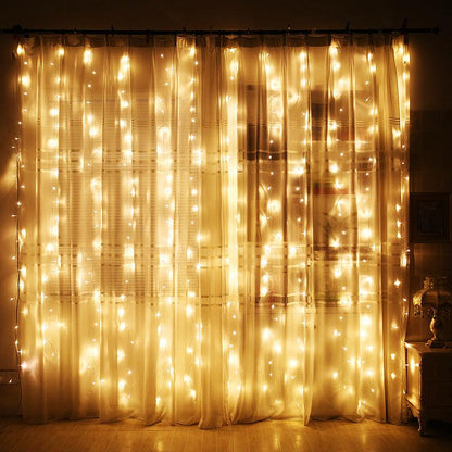 LED Garland Curtain Lights